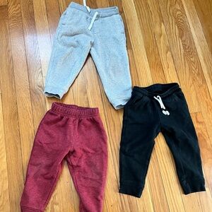 Three Kids Cozy jogger Sweatpants Set - from Cat & Jack and Janie and Jake
